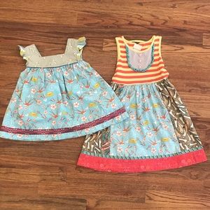 Matilda Jane Tank & Dress ~ Love notes! Sz 6